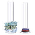 Acrylic Scrunchie Holder Organizer - 2 Piece Set