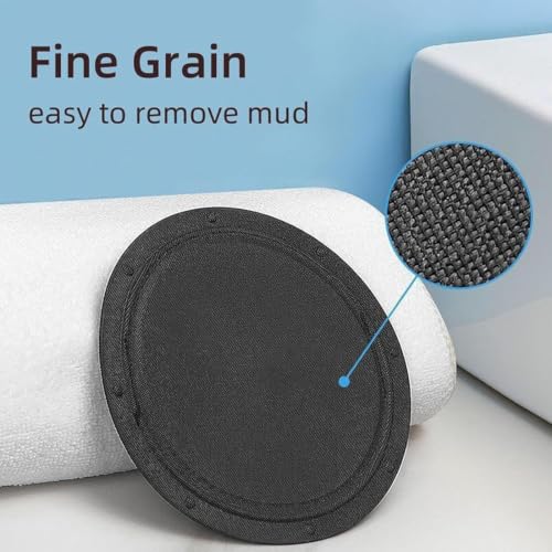 Exfoliating Bath Scrubber Gloves (2-Pack) – Rubber Scrub Pads