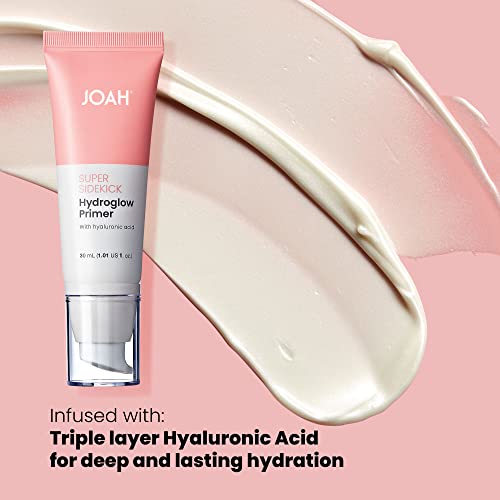 JOAH Hydroglow Makeup Primer with Hyaluronic Acid – Dewy Glass Skin