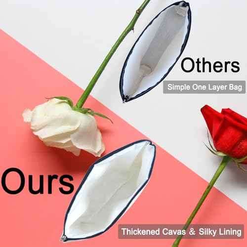 45th Birthday Gifts for Women Her, 45th Birthday Decorations Makeup Bags, 1980 Anniversary 45 Year Old Gift Ideas for Mom, Wife, Sister, Best Friends, Mothers Day, Small Cosmetic Travel Pouch