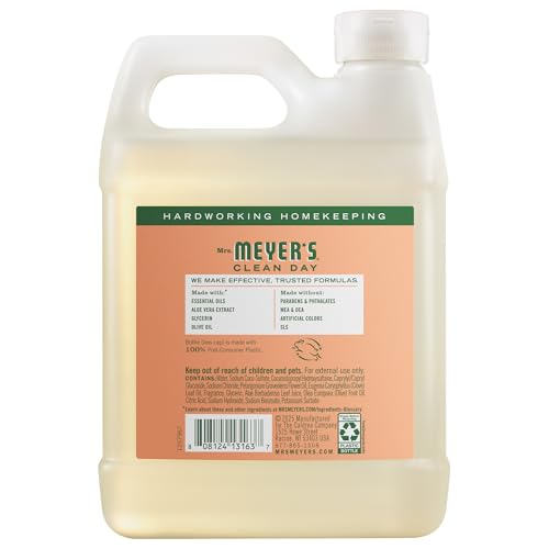 Mrs. Meyer's Clean Day Hand Soap Refill, Geranium, 33 Fl Oz