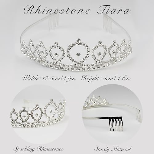 Birthday Queen Sash, Tiara & Accessories Set with Boa & Glasses