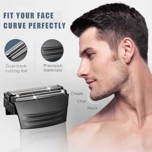 Shaver Replacment Heads,Shaver Replacment Foil Compatible with Remington TITANIUM-X Flex & Pivot Foil and Cutter F5800 & F7800 (1 Packs)