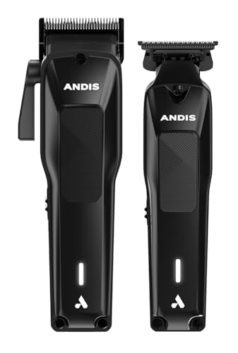 Andis Phenom Cordless Clipper & Trimmer Combo Kit, 7,200 SPM