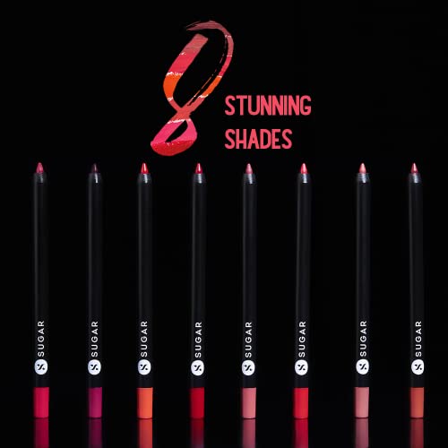 SUGAR Cosmetics Lipping On The Edge Lip Liner - 02 Wooed By Nude