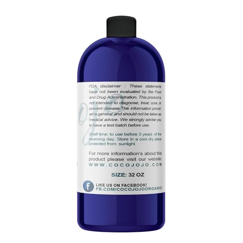 Dr Joe Lab Egyptian Black Seed Oil 32 oz Pure Natural Black Cumin Seed Oil Unrefined Cold Pressed Extra Virgin - Moisturizing, Soothing, Hydrating, & Nourishing for Hair Skin Body