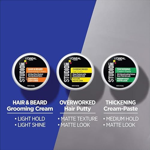 L'Oreal Studio Line Hair Putty - Detangle & Define (Pack of 2)