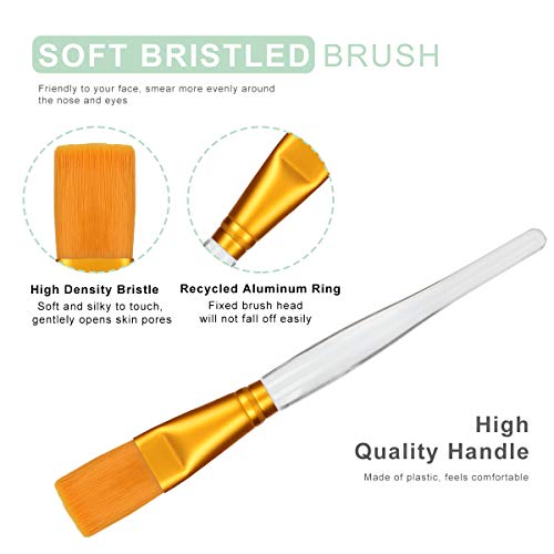 Face Mask Mixing Bowl Set - 5 in 1 DIY Applicator Kit