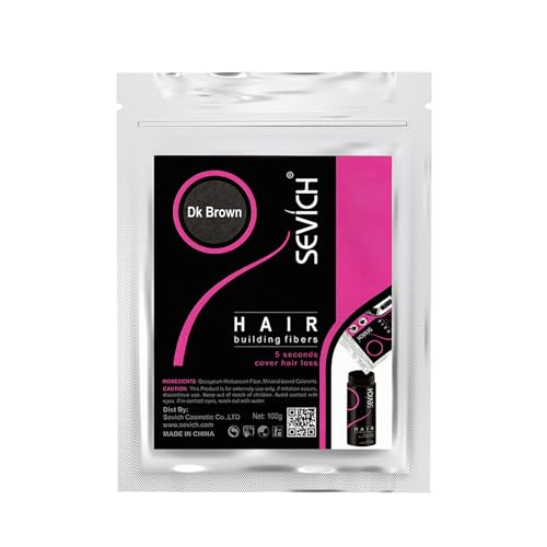 SEVICH Hair Fibers Refill 100g - Dark Brown