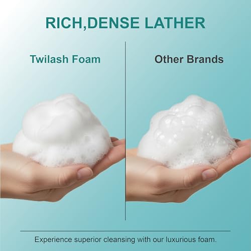 TWILASH Lash Shampoo Concentrate 100ml - Oil-Free Eyelash Cleanser