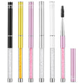 Sorcristy 5PCS Eyelash Brush Set with Caps for Makeup & Grooming