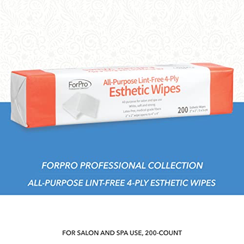 All-Purpose Lint-Free Facial Wipes - 200 Count, 2x2 Inches, Salon & Spa Use (Variation of THIS listing)
