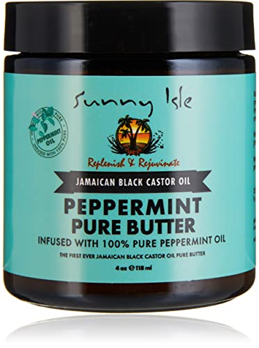 Sunny Isle Jamaican Black Castor Oil Butter with Peppermint 4oz