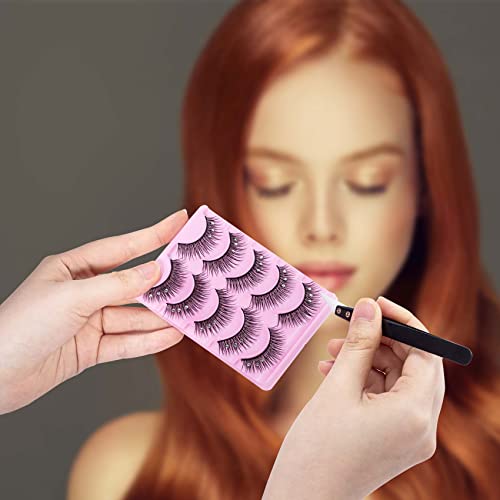 Rhinestone False Eyelashes - 20pc Diamond Faux Mink Lashes