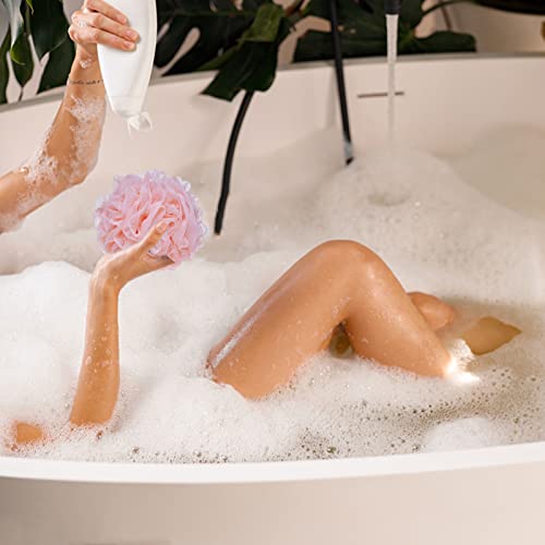Bath Loofah Sponge Exfoliating Pouf 60g (6 Pack)