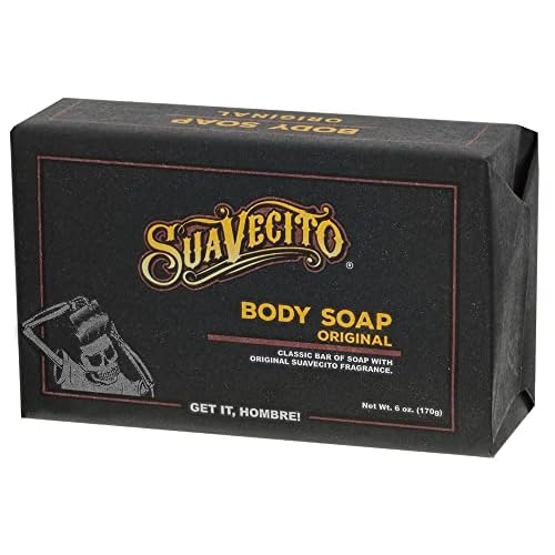 Suavecito Pomade Signature Scent Essentials Bundle: Hair Styling Pomade, Aluminum Free Deodorant, Moisturizing Body Soap