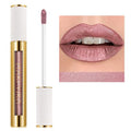 Metallic Pink Lipstick - Long Lasting, Transfer Proof Liquid Lip Gloss