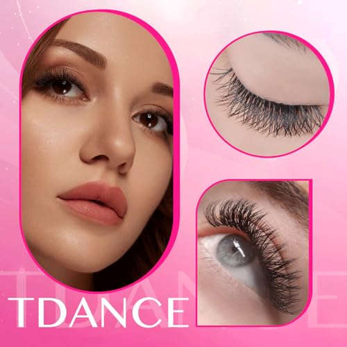 TDANCE W Lash Extensions 3D Premade Fans 8-15mm