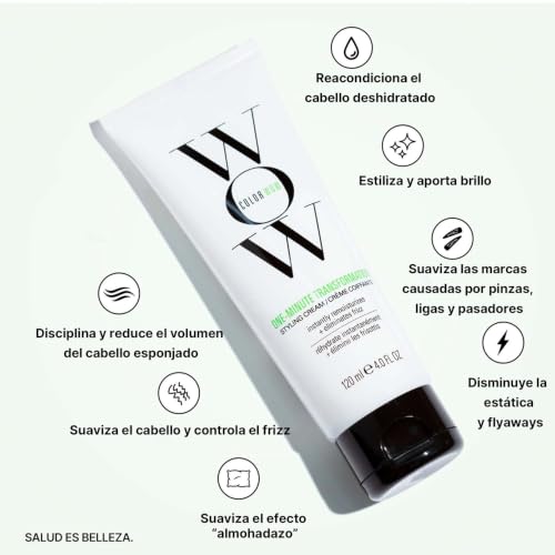 COLOR WOW One Minute Transformation Frizz Control Cream