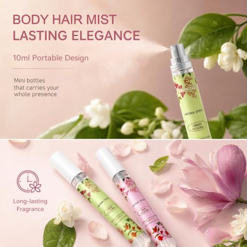 OFUN 5 Pack Mini Perfume Spray Set for Women, Travel Size