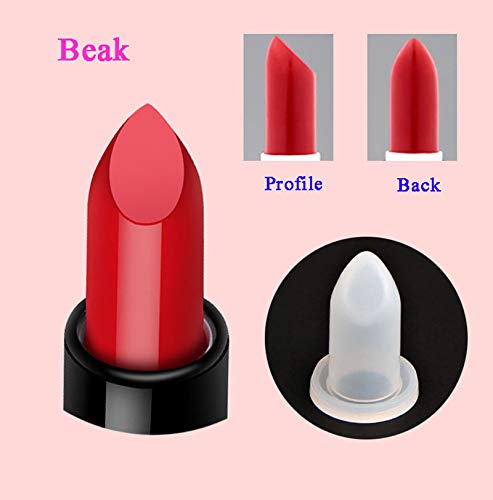 DIY Lipstick Mold Set - 9 Pcs Silicone Molds with 12.1mm Tube