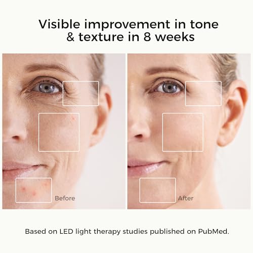 ARIVEA Red Light Therapy Mask – 272 LEDs Wireless LED Face Mask