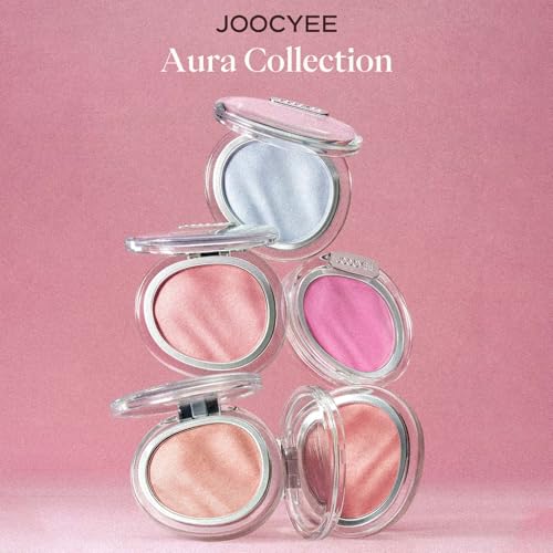 JOOCYEE AURA Glazed Blush Highlighter - Iris Glow Luminous Powder