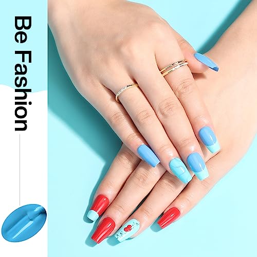 Morovan 15-Color Quick Dry Nail Polish Set - Glossy Rainbow Lacquer Kit