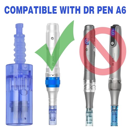 20PCS Microneedling Pen Cartridges for Dr Pen A6 (0.25mm, 24 Pin)