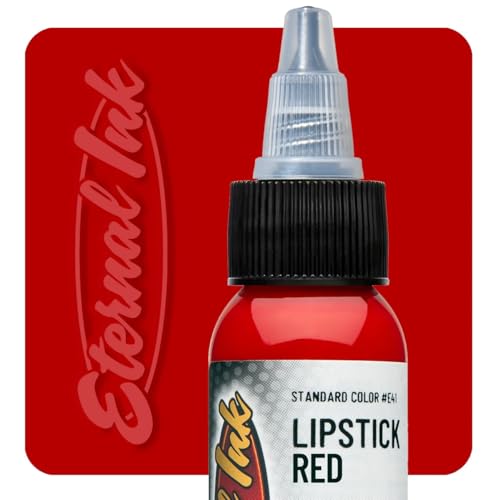 Vibrant Red Tattoo Ink - 1 oz Fade-Resistant & Vegan Formula