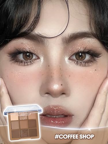 SHEGLAM 9-Color Eyeshadow Palette - Matte & Shimmer