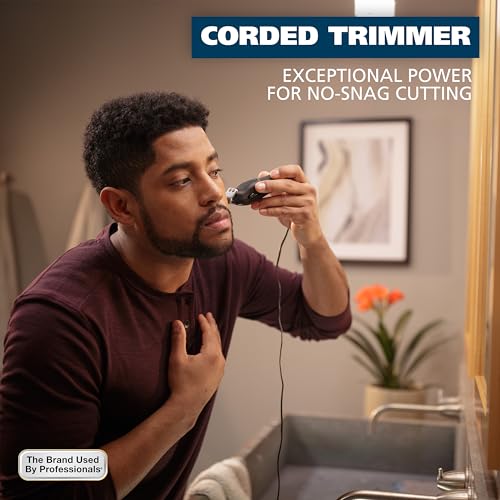 Wahl T-Pro Corded Men's Beard Trimmer - Bump-Free Precision