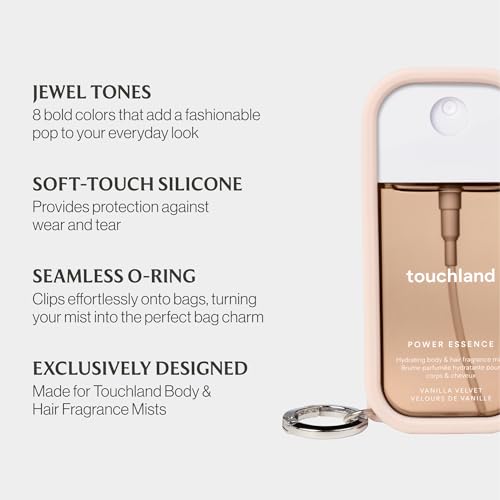 Touchland Body & Hair Fragrance Mist Case 2FL. OZ, Rosy White