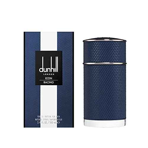 Dunhill Icon Racing Blue Eau de Parfum Cologne Spray For Men, 3.4 Fl. Oz