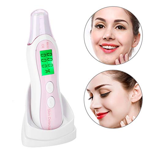 Digital Skin Moisture Oil Analyzer Tester Pen LCD