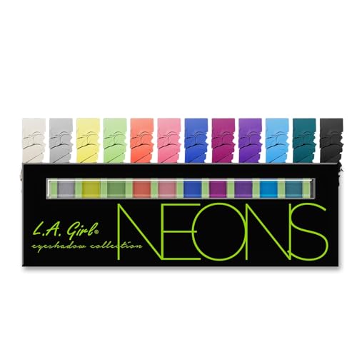 L.A. Girl Beauty Brick Eyeshadow Palette - Neon GES334A