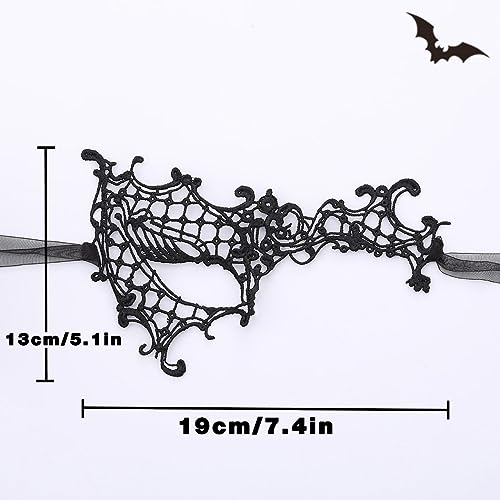 Lace Masquerade Mask for Women | Venetian Costume Ball Mask