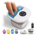 Collapsible Heated Foot Spa with Shiatsu Massage & Bubbles
