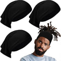 Sintege 4 Pcs Dreadlocks Tube Socks - Wide Elastic Headbands for Long Hair