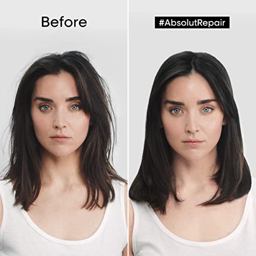 L'Or?al Professionnel Paris Absolut Repair Golden Mask - Repairs Damage & Provides Shine For Fine to Medium, Dry, & Damaged Hair