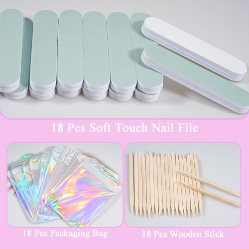 Disposable Manicure Kit – 18 Piece Professional Nail Tools