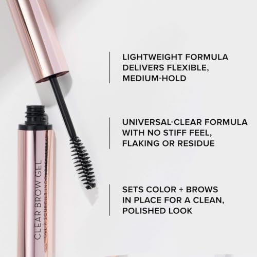 Anastasia Beverly Hills Clear Brow Gel - Lightweight Hold & Mini Wand