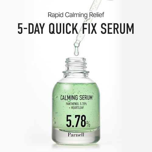 Parnell Panthenol 5.78% | 30ml / 1.01 fl.oz. | Heartleaf Calming Serum, soothing & moisturizing serum, korea skin care, korea beauty