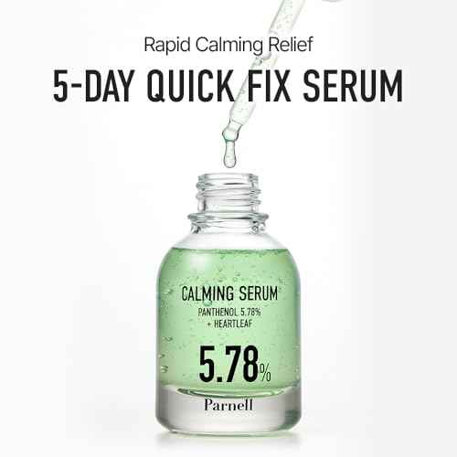 Parnell Panthenol 5.78% | 30ml / 1.01 fl.oz. | Heartleaf Calming Serum, soothing & moisturizing serum, korea skin care, korea beauty
