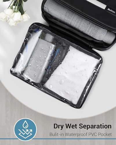 Maliton Hanging Toiletry Bag with 4 Compartments