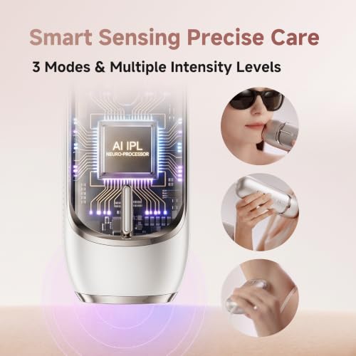 IPL Hair Removal Device for Full Body with Dual Lamp & Cooling - 27J Output