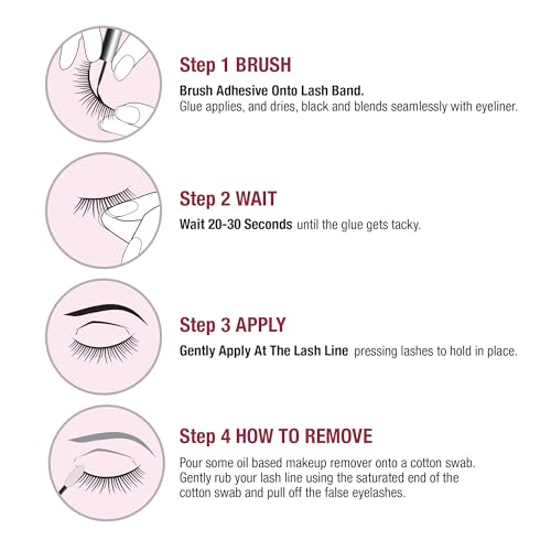 i•ENVY Super Strong Hold Eyelash Adhesive - Waterproof & Latex-Free