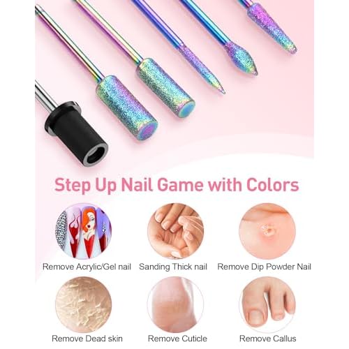 Subay Electric Nail Drill Nail Arm Rest, Foldable PU Leather Nail Hand Rest for Acrylic Nails Cushion Hand Holder