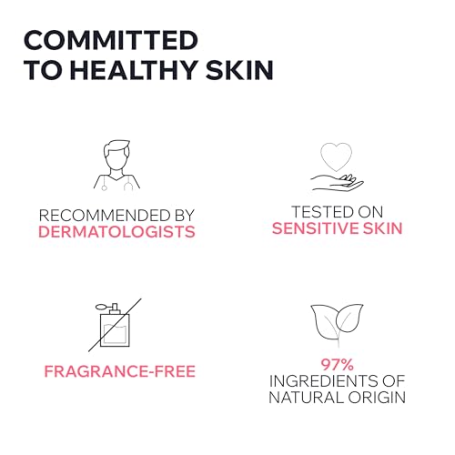 Uriage Roseliane Smoothing Serum, Visibly Calms Redness, Heating Sensations, Fine Lines, Face, Hesperidin, Enoxolone, Niacinamide, Squalane, Uriage Thermal Water