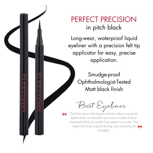 Ruby Hammer Precision Liquid Eyeliner - Pitch Black